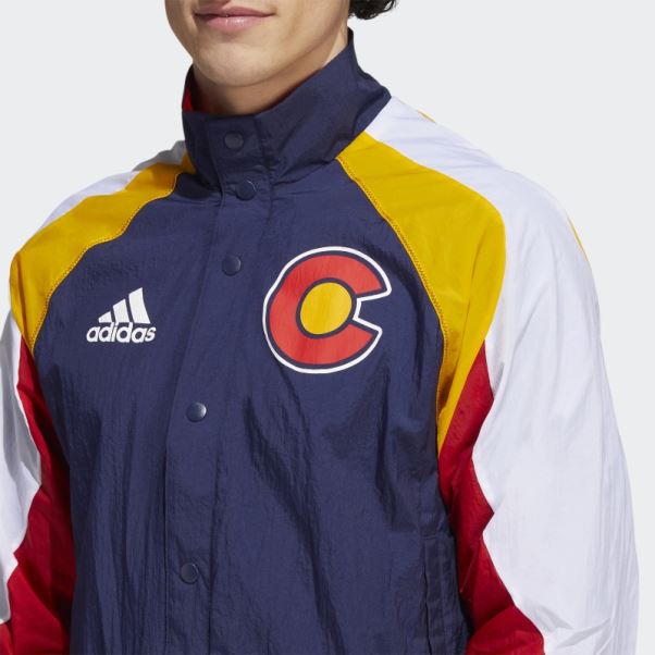 Veste Rétro Adidas True Navy Avalanche Reverse