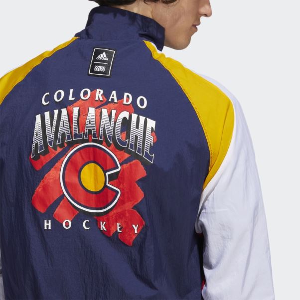Veste Rétro Adidas True Navy Avalanche Reverse