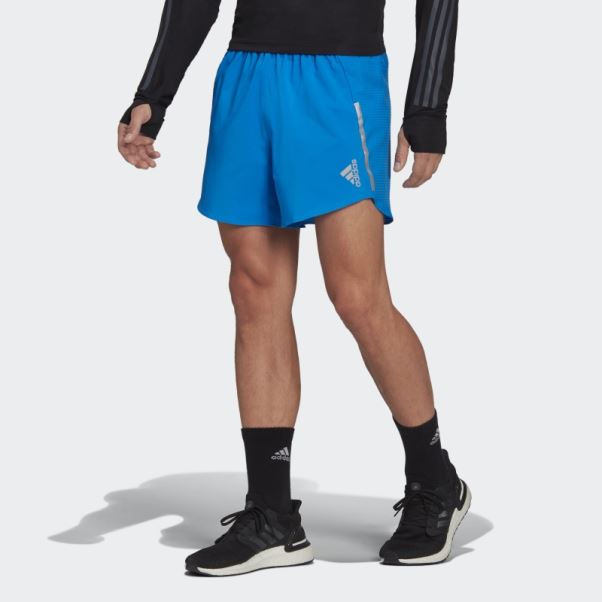 Short De Course Adidas Rush Conçu 4 Bleu