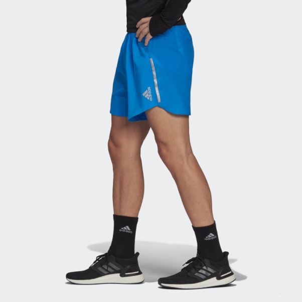 Short De Course Adidas Rush Conçu 4 Bleu