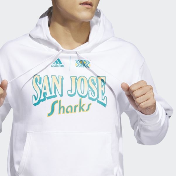 Pull Adidas Sharks Lifestyle Blanc