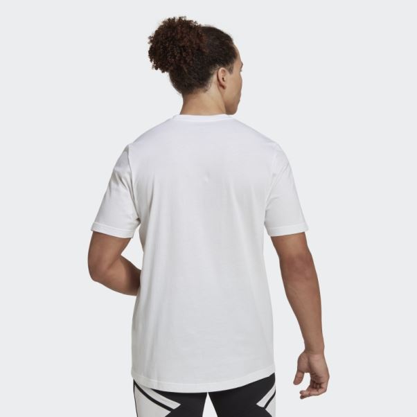 Allemagne Adn Graphique Tee Blanc Adidas