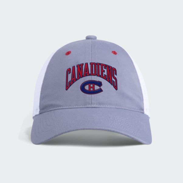 Casquette Camionneur Slouch Gris Adidas Canadiens