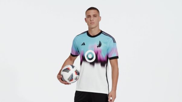 Maillot Adidas Minnesota United Fc 23/24 Extérieur Authentique Blanc