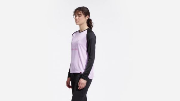 Adidas Cinq Dix Maillot Manches Longues Bca Tee Lilas
