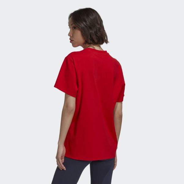 T-shirt Graphique Fc Bayern Rouge Adidas