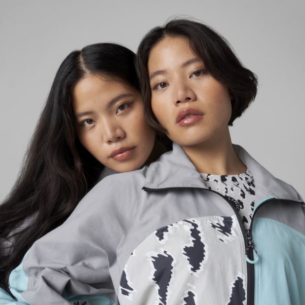 Splash Adidas By Stella Mccartney Haut De Survêtement à Imprimé Animal Fashion