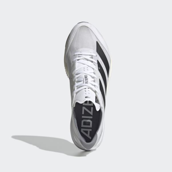 Chaussures Adidas Adizero Adios 7 Blanches