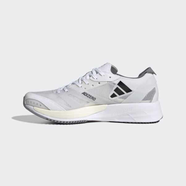 Chaussures Adidas Adizero Adios 7 Blanches
