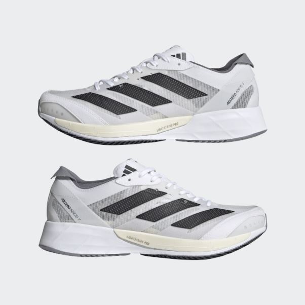 Chaussures Adidas Adizero Adios 7 Blanches