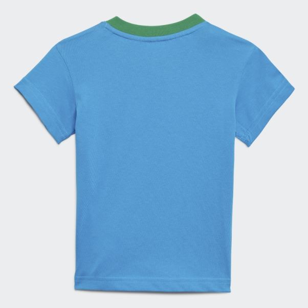 Vert Adidas X Classic Lego Tee Et Short Set Fashion