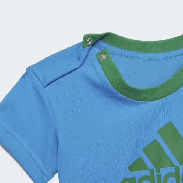 Vert Adidas X Classic Lego Tee Et Short Set Fashion