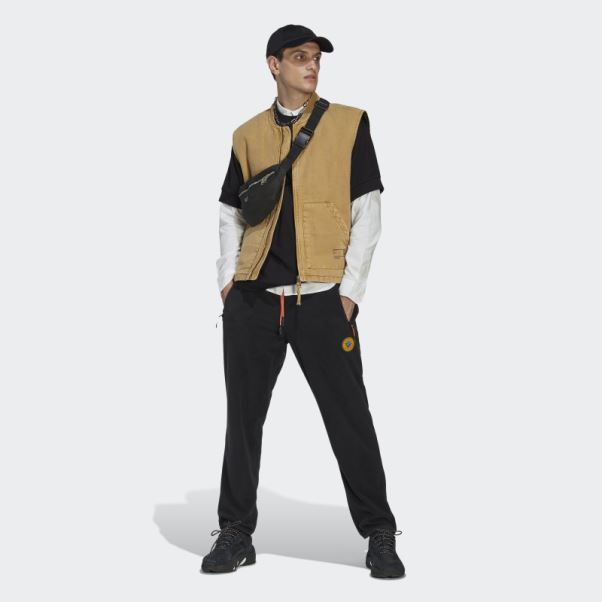 Pantalon Polaire Noir Wander Hour Adidas
