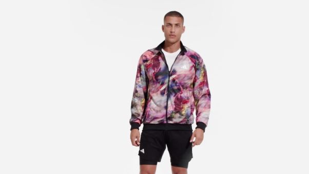 Veste Réversible Adidas Melbourne Tennis Stretch Noir