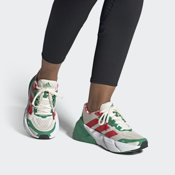 Adistar 1 Refuel Chaussures De Course Blanc Adidas
