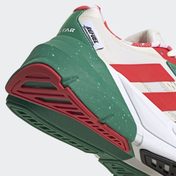 Adistar 1 Refuel Chaussures De Course Blanc Adidas