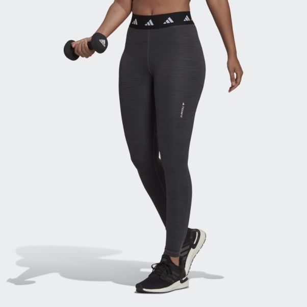 Adidas Techfit Period Proof 7/8 Legging Gris Foncé Chiné