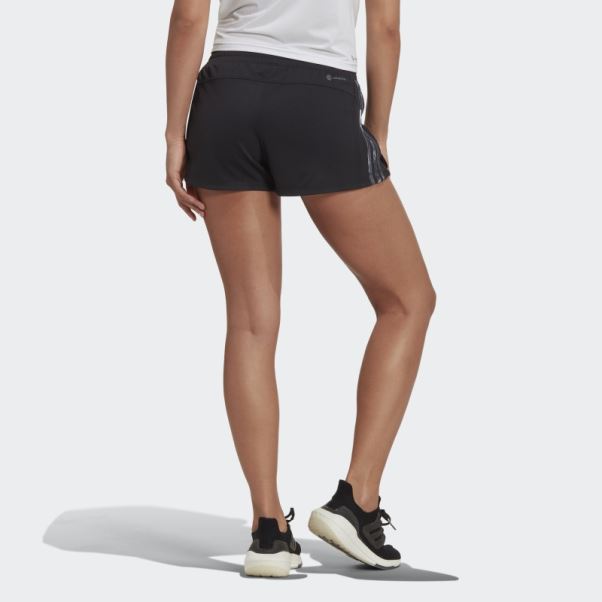 Short Adidas Aeroready Made For Training Floral Pacer Noir