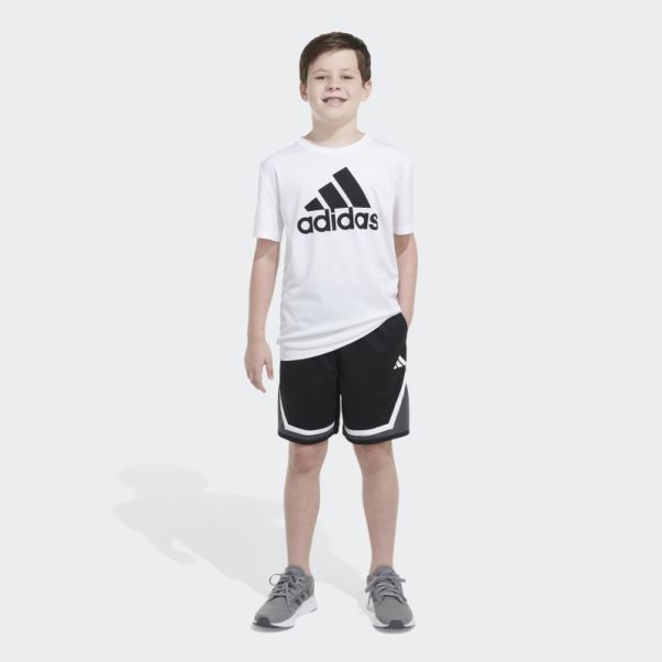 Short De Basket 23 Noir Adidas