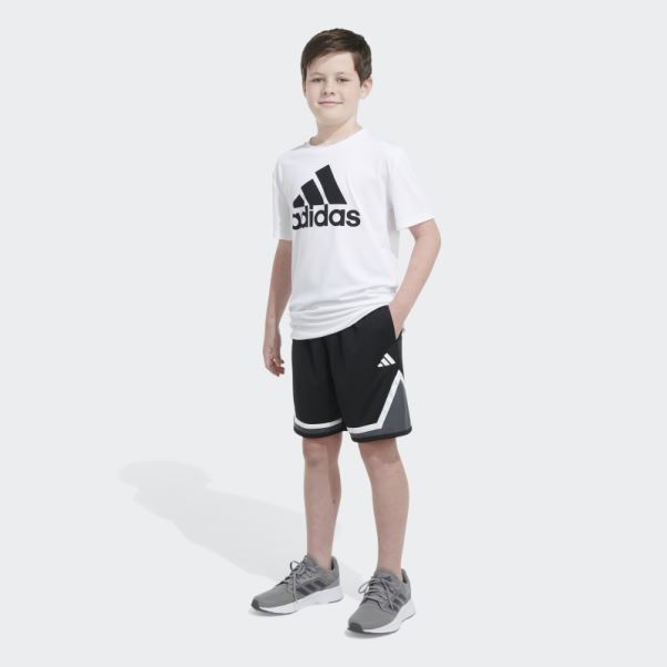 Short De Basket 23 Noir Adidas