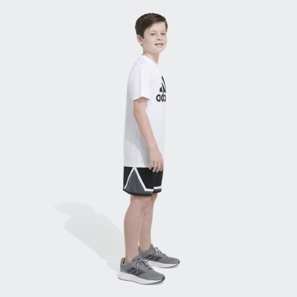 Short De Basket 23 Noir Adidas