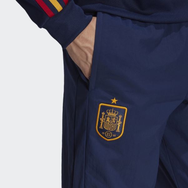 Pantalon De Survêtement Adidas Spain Travel Bleu Marine