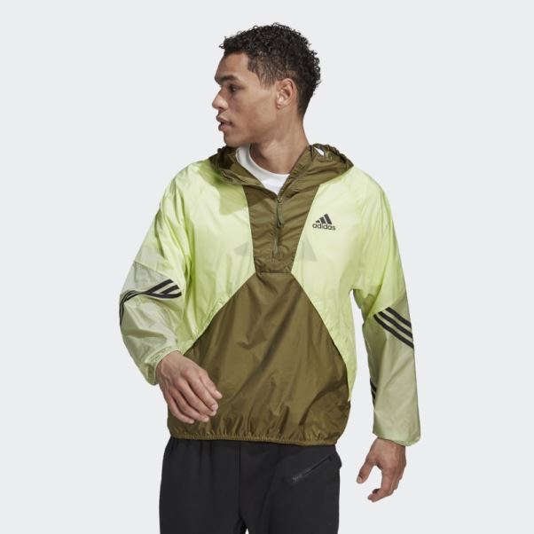 Anorak Adidas Back To Sport Wind.rdy Olive