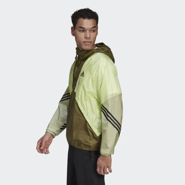 Anorak Adidas Back To Sport Wind.rdy Olive