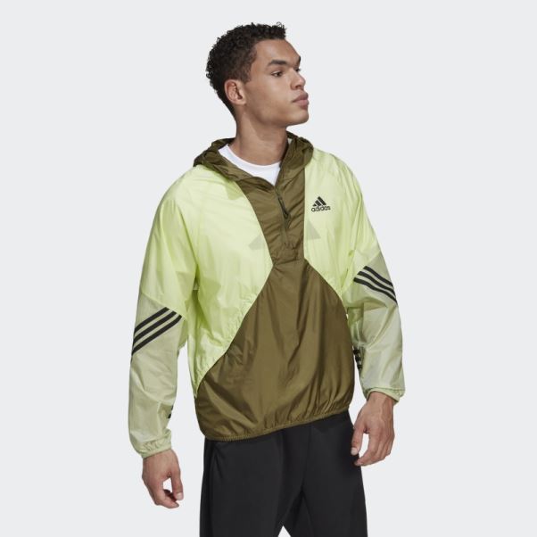 Anorak Adidas Back To Sport Wind.rdy Olive