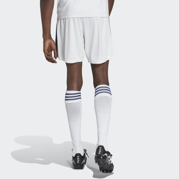 Short Adidas Domicile Leeds United Fc 22/23 Blanc