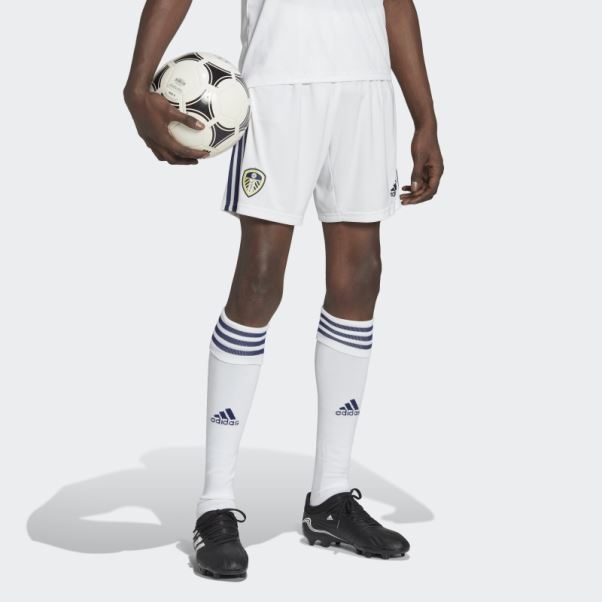 Short Adidas Domicile Leeds United Fc 22/23 Blanc