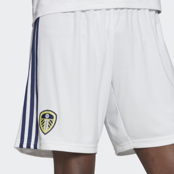 Short Adidas Domicile Leeds United Fc 22/23 Blanc