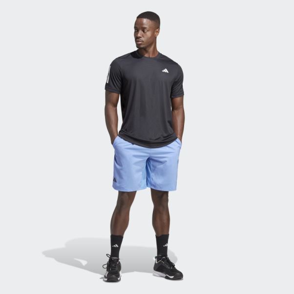 T-shirt De Tennis Adidas Club à 3 Bandes Noir