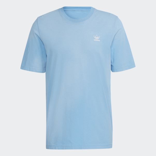 T-shirt Adidas Essentials+ Dye Bleu