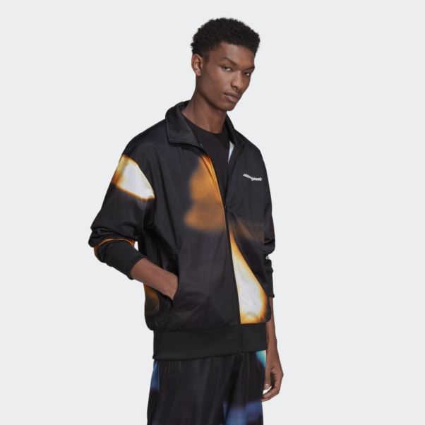 Veste De Survêtement Graphique Adidas Y2k Noire