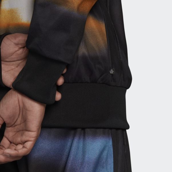 Veste De Survêtement Graphique Adidas Y2k Noire