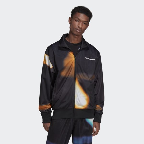 Top De Survêtement Y2k Graphique Noir Adidas
