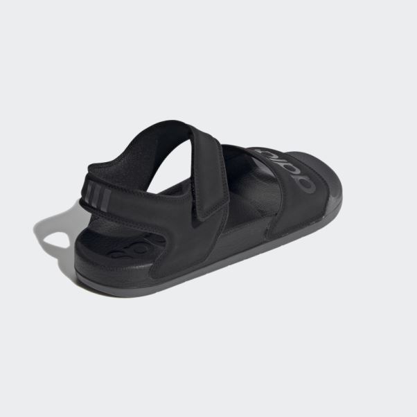 Adidas Adilette Sandales Gris Mode