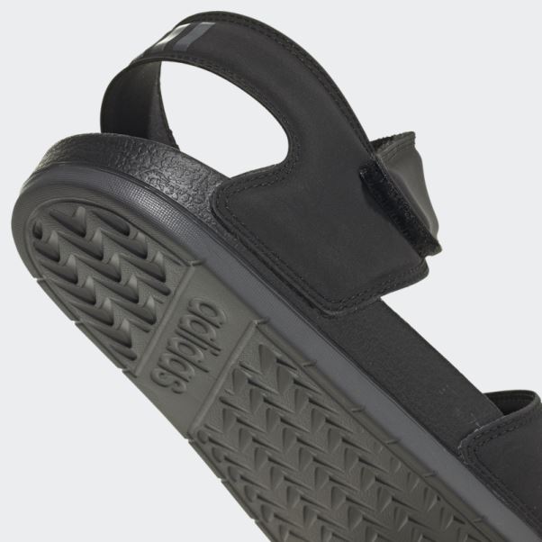 Adidas Adilette Sandales Gris Mode