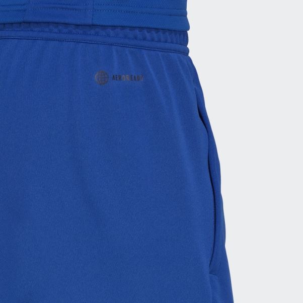 Adidas Pantalon De Survêtement Tiro 7/8 Bleu Roi