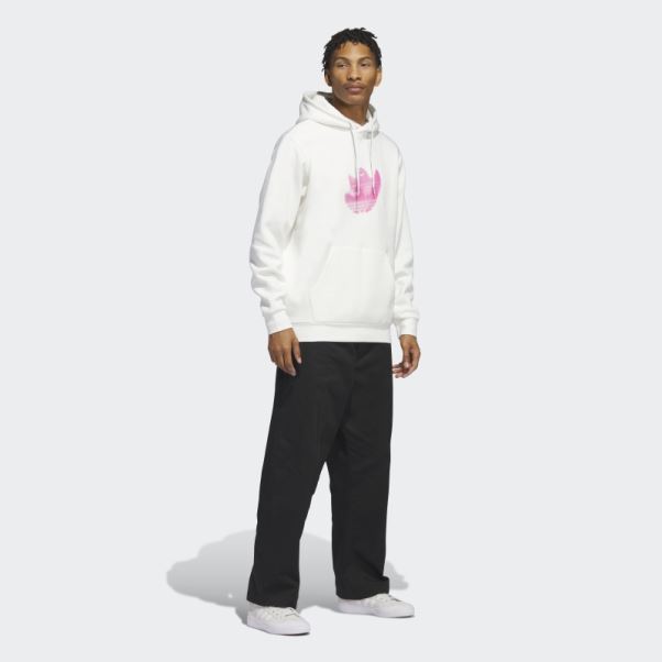 Sweat à Capuche Graphique Adidas Shmoofoil (neutre) Blanc