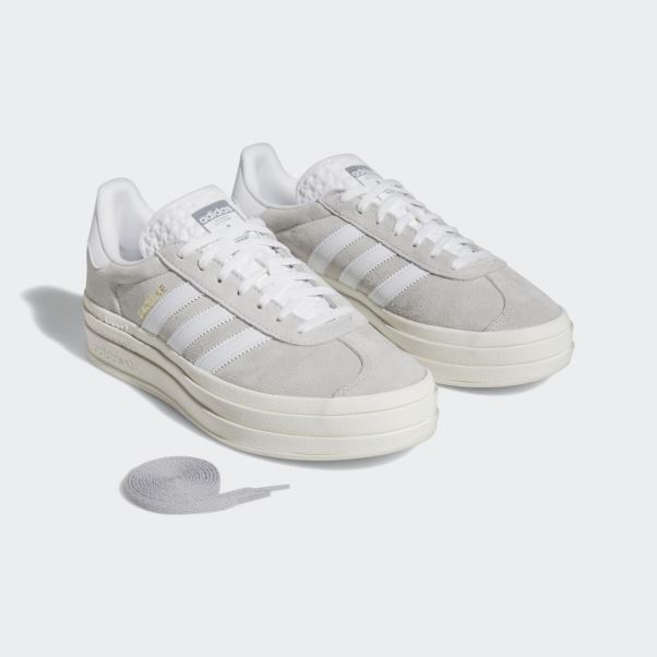 Adidas Gazelle Bold Chaussures Grises
