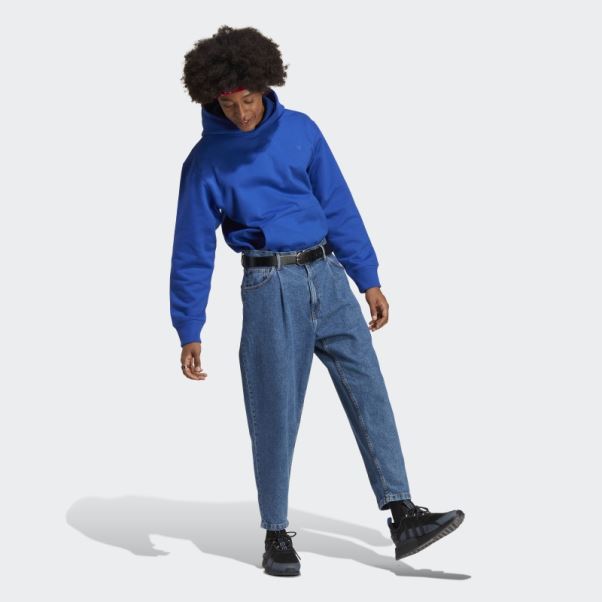 Sweat à Capuche Bleu Adicolor Contempo Adidas