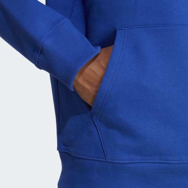 Sweat à Capuche Bleu Adicolor Contempo Adidas