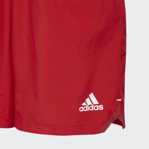 Adidas Donovan Mitchell Rouge Numéro 4 Short