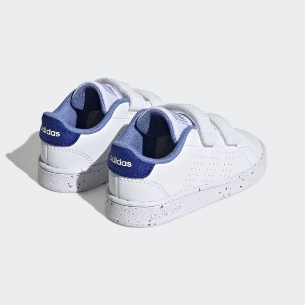Adidas Avantage Lifestyle Court Deux Chaussures Auto-agrippantes Bleu