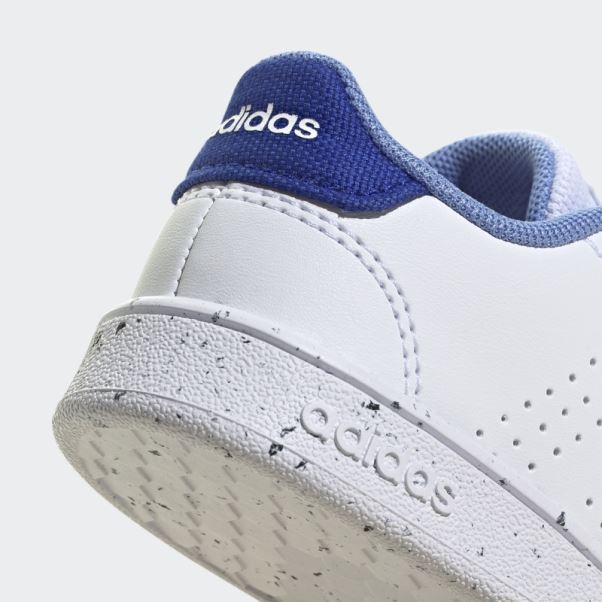 Adidas Avantage Lifestyle Court Deux Chaussures Auto-agrippantes Bleu