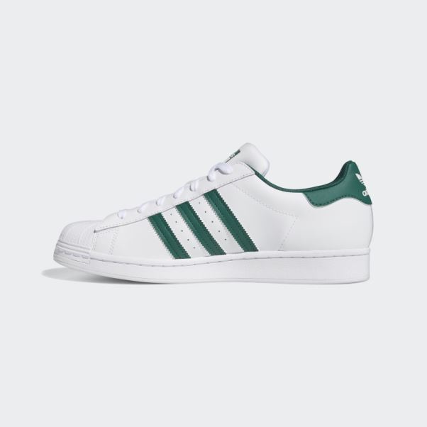 Chaussures Adidas Superstar Vertes