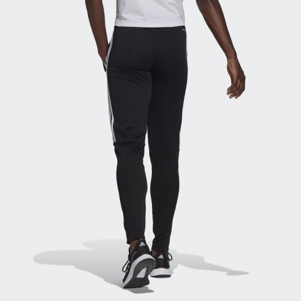 Aeroready Sereno Cut 3-stripes Slim Tapered Bas De Survêtement Adidas Noir