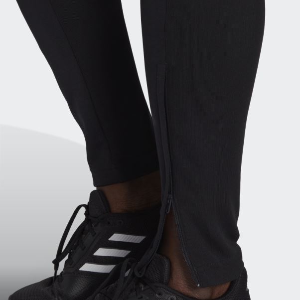 Aeroready Sereno Cut 3-stripes Slim Tapered Bas De Survêtement Adidas Noir
